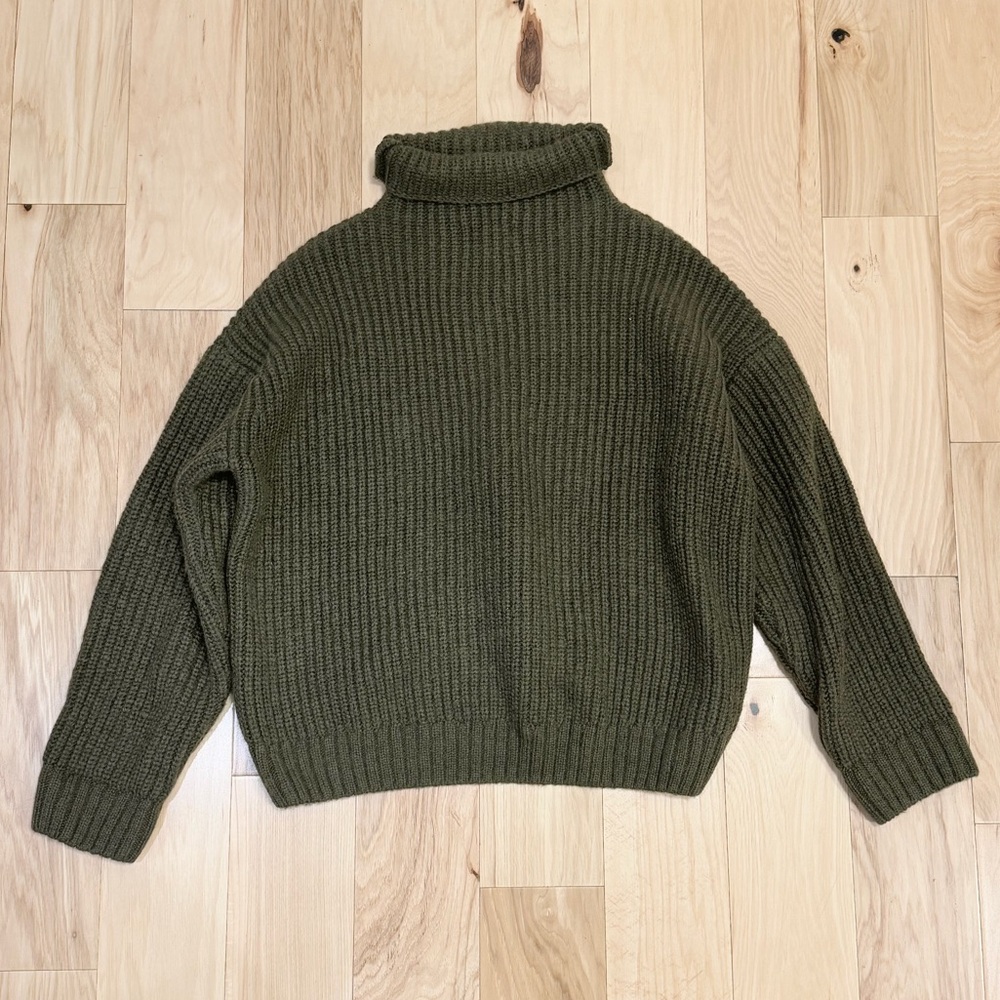 Anine Bing Women’s Sydney Oversized Funnel Neck Sweater - Picture 2 of 8